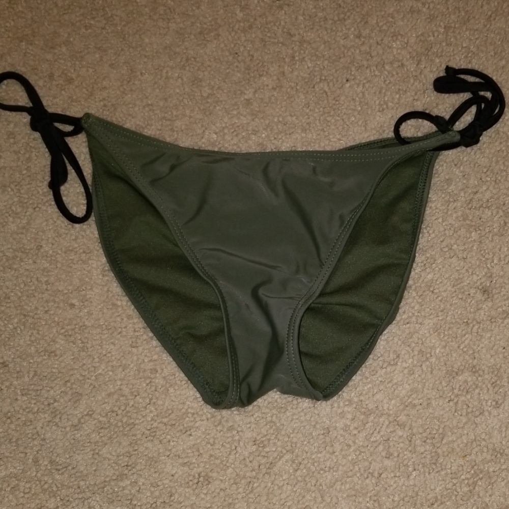 Never worn bathing suit bottoms.